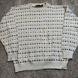 Vintage grandpa‎ grunge preppy sweater size large